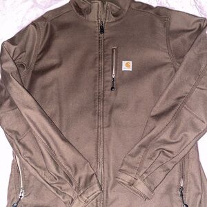 Carhartt Tan Hoodie with Logo